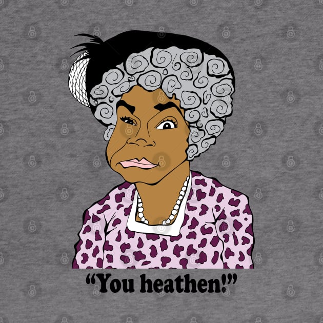 SANFORD AND SON AUNT ESTHER FAN ART!! by cartoonistguy